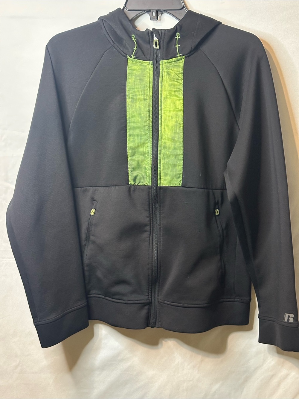 Russell Athletic Black Performance Dri-Power Hoodie Jacket